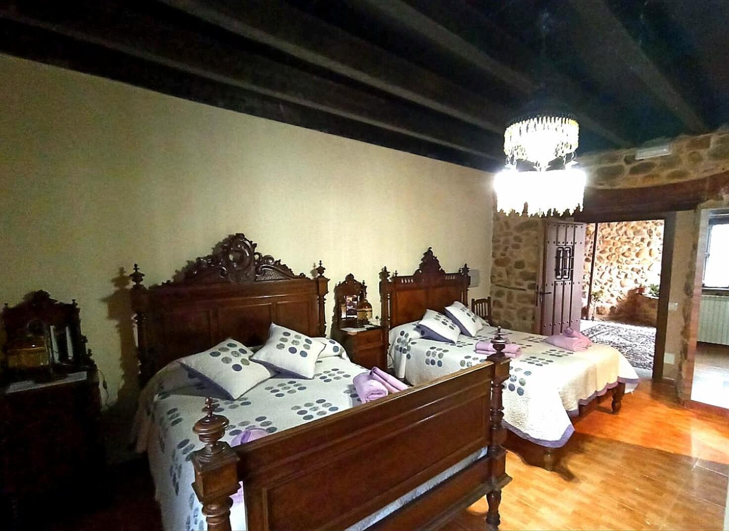 Palacio Del Conde De Rebolledo Villaviciosa de la Ribera Chambre photo